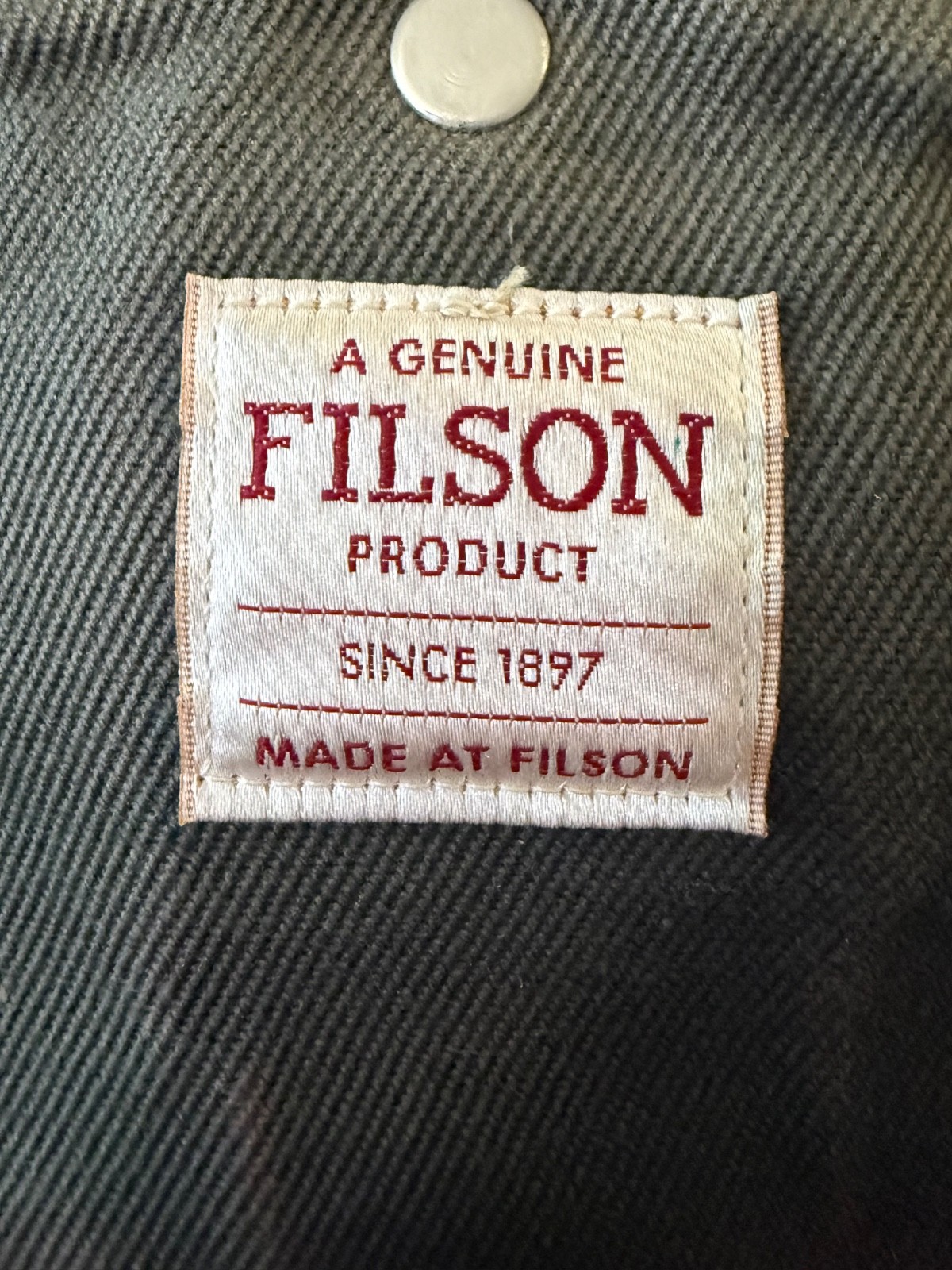 Filson 256 Original Briefcase EXCELLENT CONDITION Otter Green USA Leather