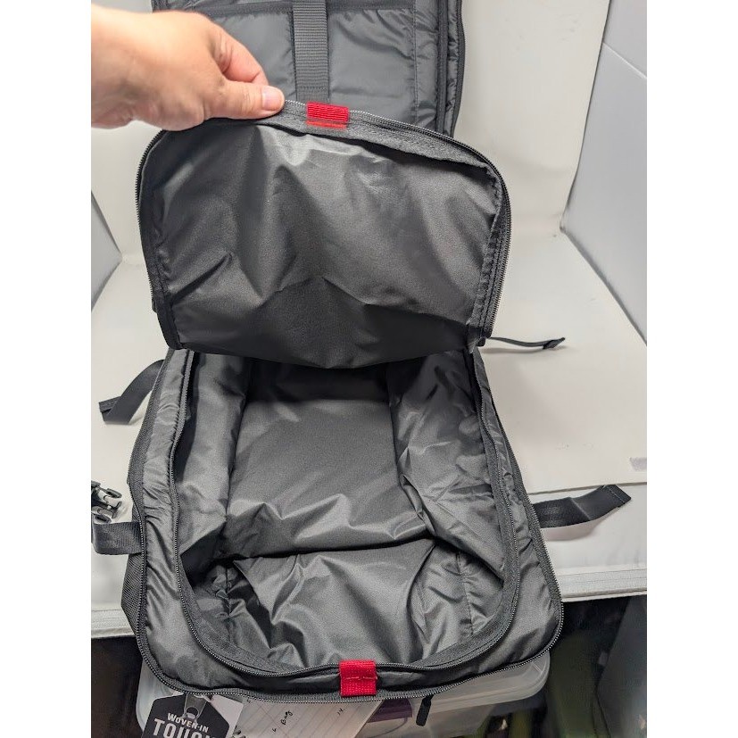 Tomtoc Recycled Collection Tech Laptop Backpack Matte Black NWT