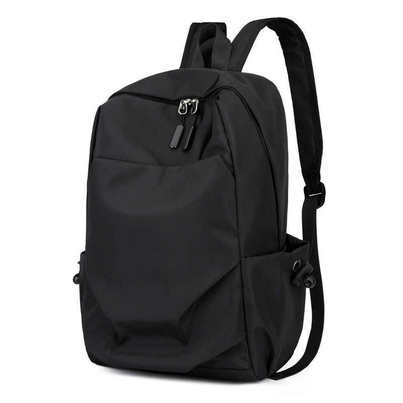 Mini Men’s Backpack Fashion Small Black Shoulder School Bag for Man Canvas