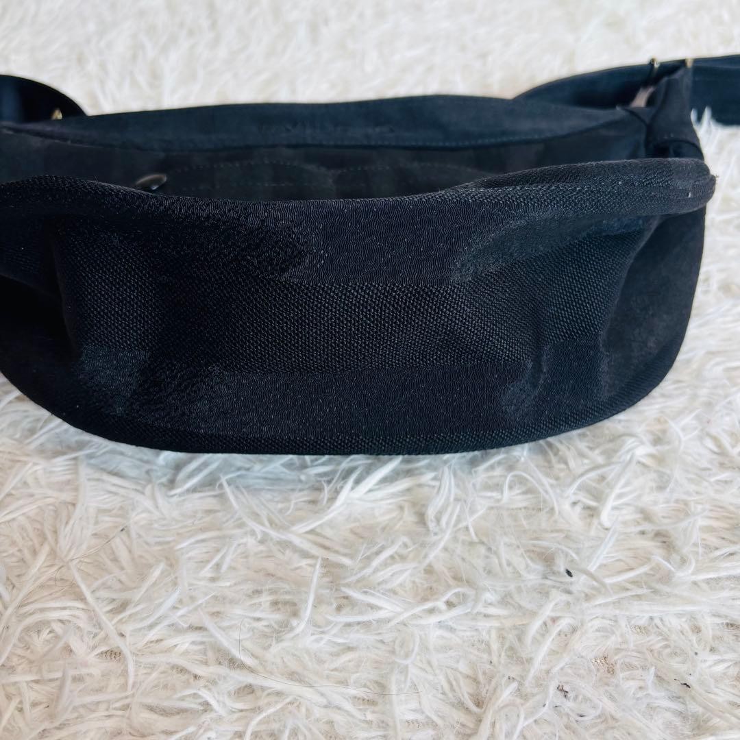 Authentic PORTER x EXILE iD Shoulder Bag Black Men’s Leather 23cm x 39cm x 9cm D