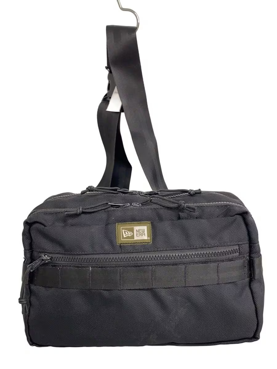 NEW ERA Shoulder Bag, Polyester, Black