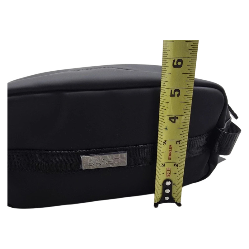 Based Bodyworks Ash Black Toiletry Bag