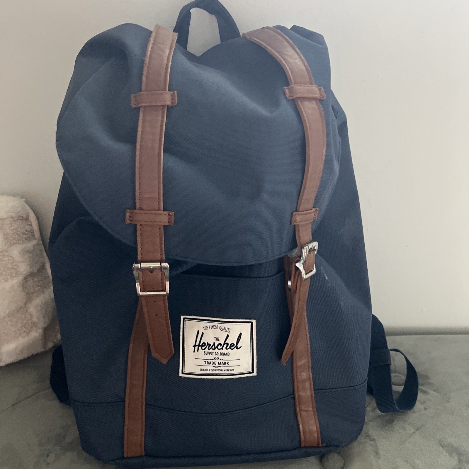 Herschel Retreat Backpack, Navy, Classic 19.5L