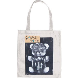 Crowded House Teddy Bear Wallets & Handbags White