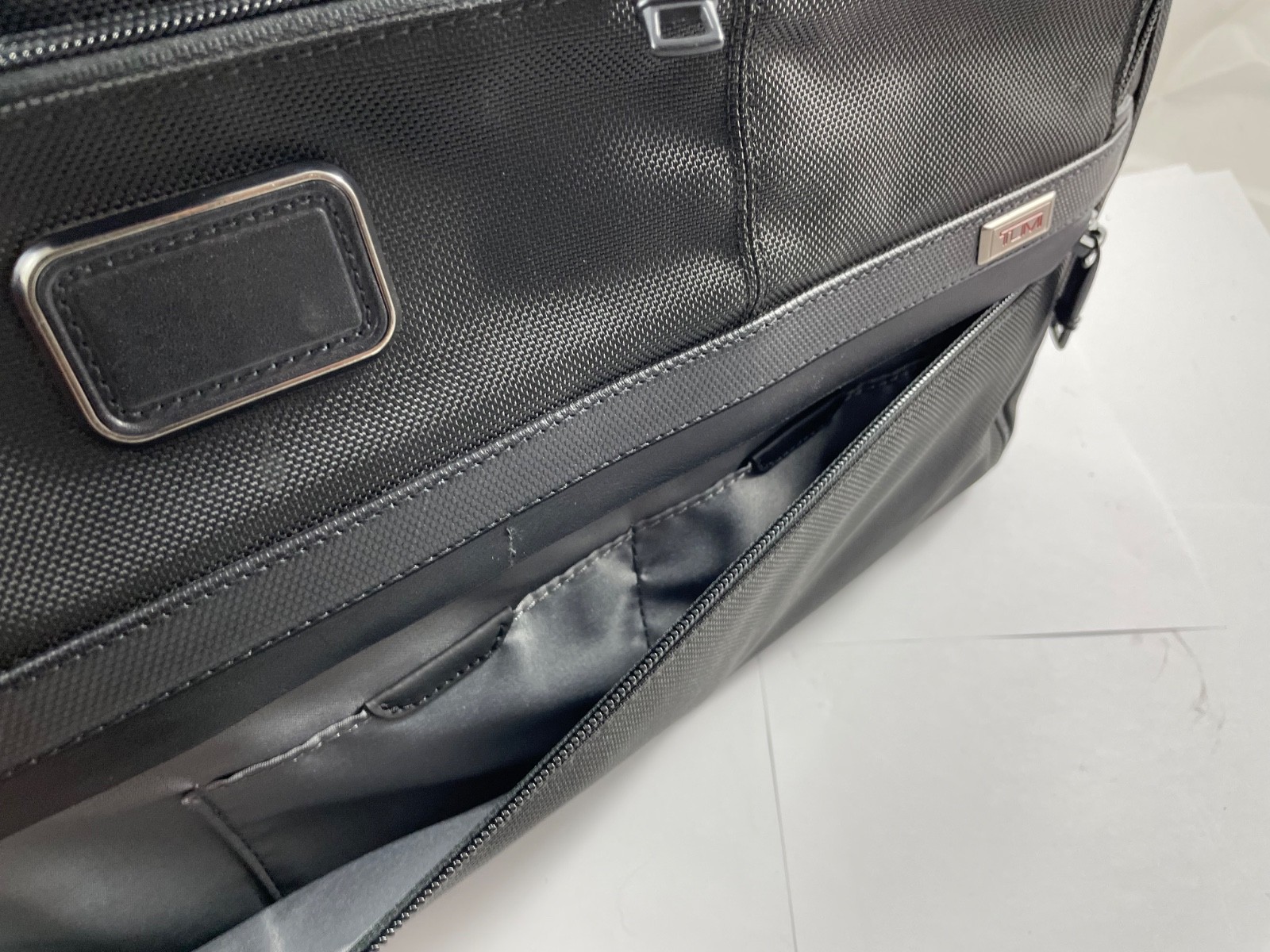 Tumi Alpha 3 Slim Three Way Backpack Briefcase Laptop Bag Nylon 2603182D3 $550