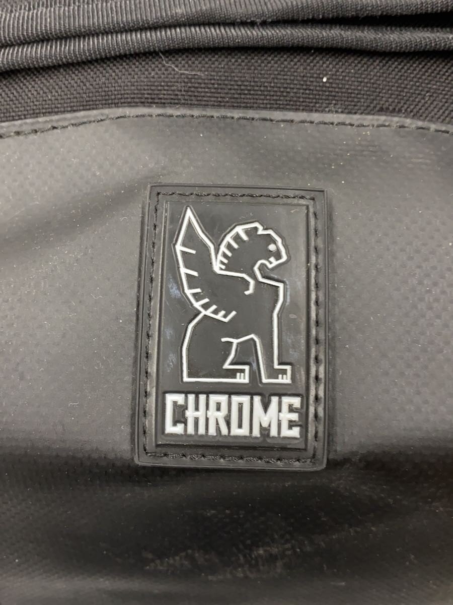 CHROME BARRAGE SESSION BACKPACK Nylon Backpack, Black (Solid Color)
