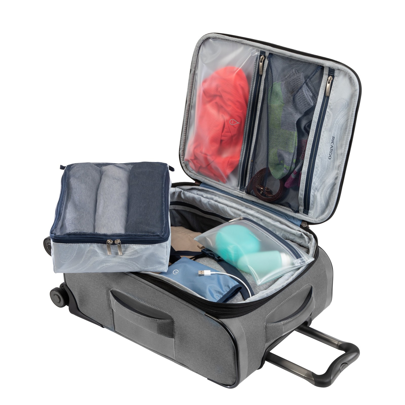 Ricardo Beverly Hills Malibu Bay 3.0 Softside, 4 Wheel Spinner, 20 Inch U2