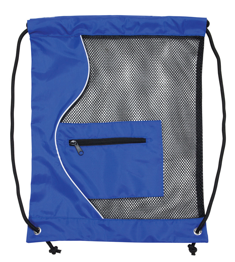 MESH DRAWSTRING SHOULDER OR BACKPACK SPORTS HIKING G2437