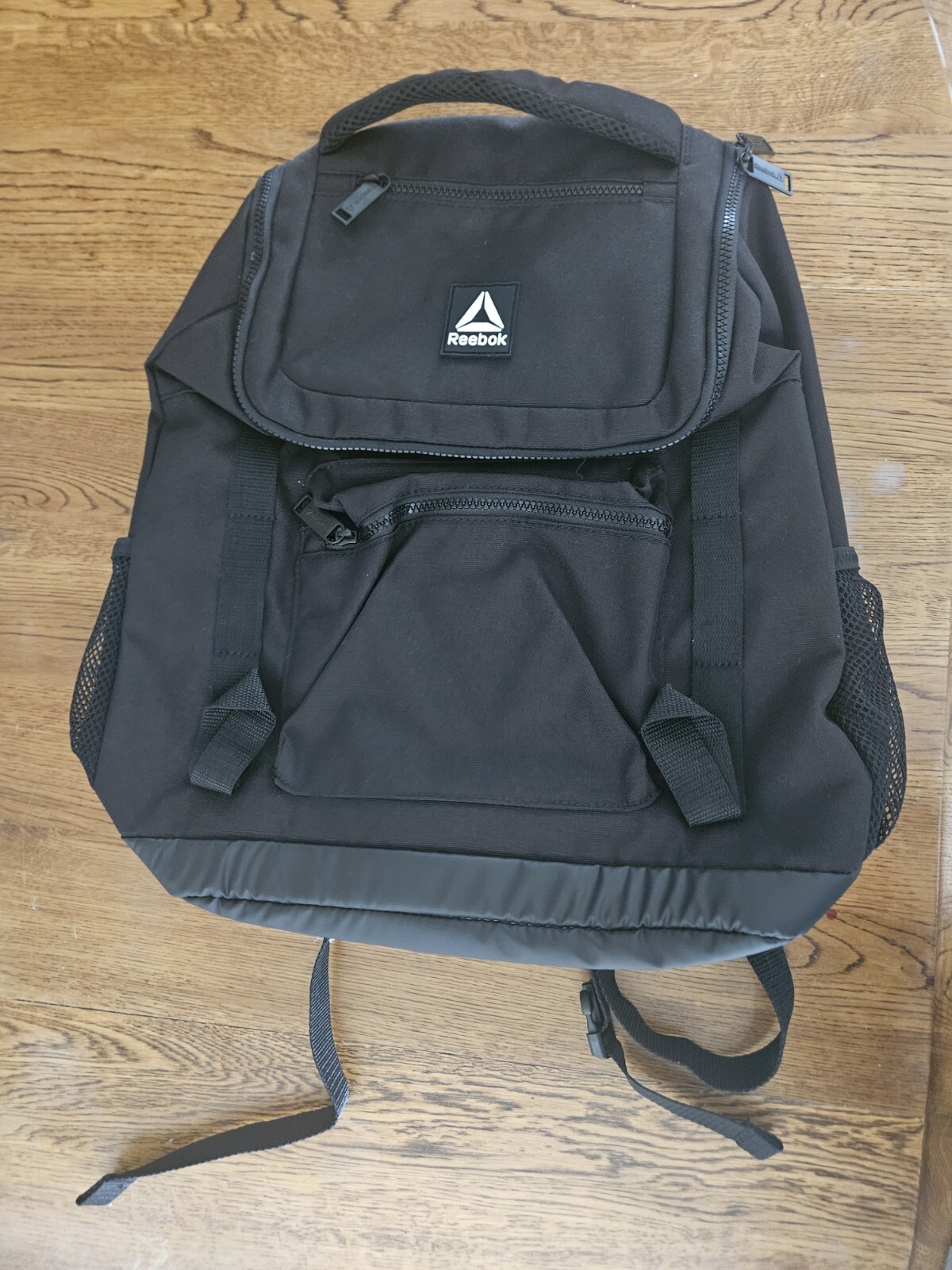 Unisex Adult Reebok Top Loader Laptop Backpack, Black