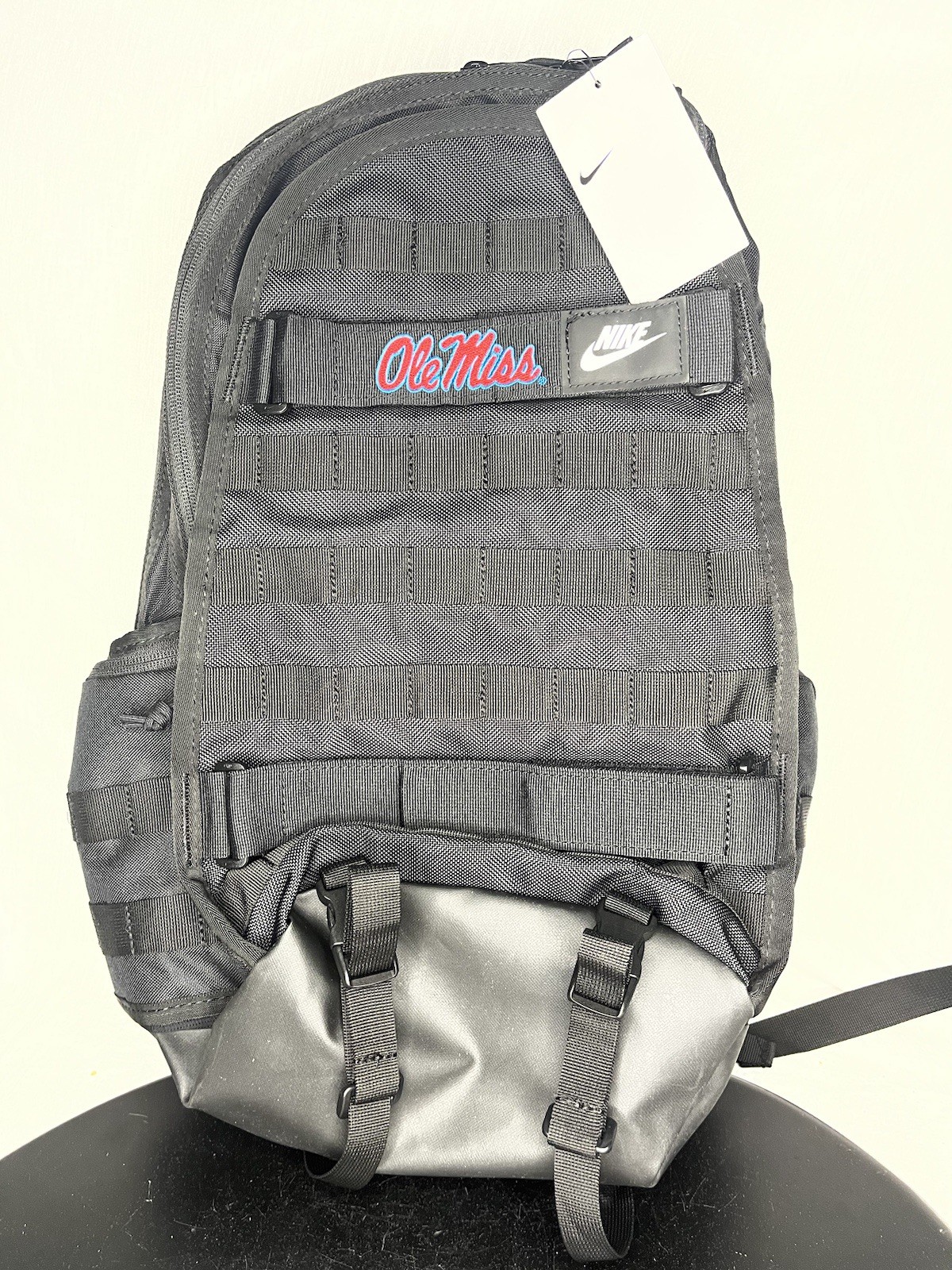 NWT Nike Sportswear Ole Miss Rebels RPM Backpack Black Bag 26L FD7544-010