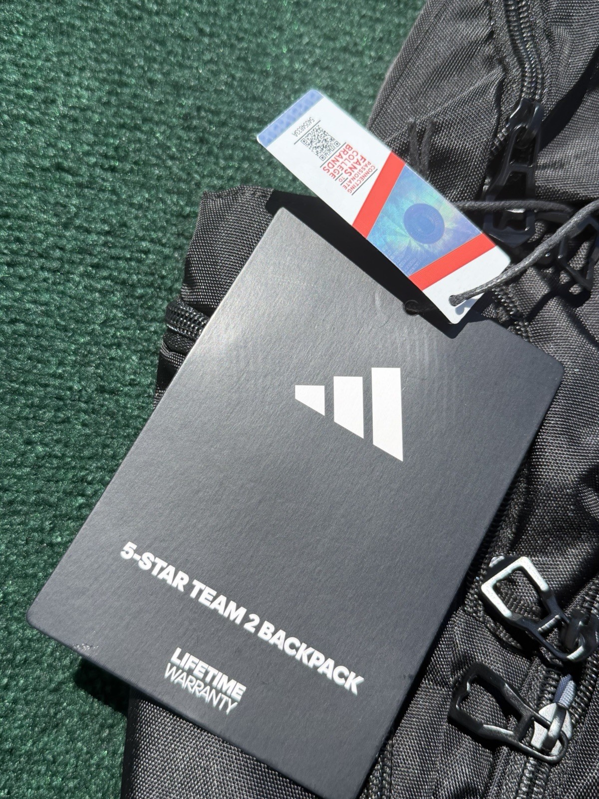 IU8130 | Kansas Jayhawks adidas 5 Star Team 2.0 Backpack 16”