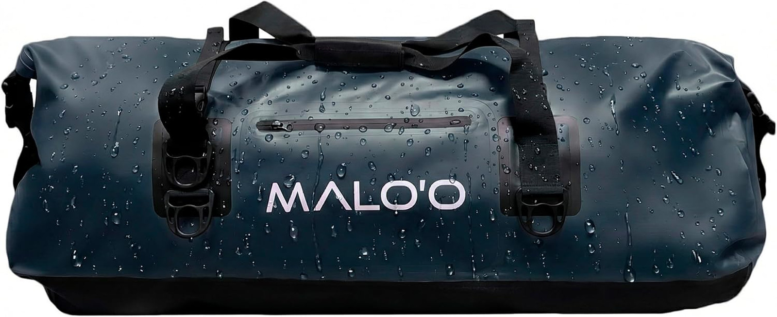 Malo’O 100L Waterproof Duffel Bag for Kayaking, Camping & Travel – Black