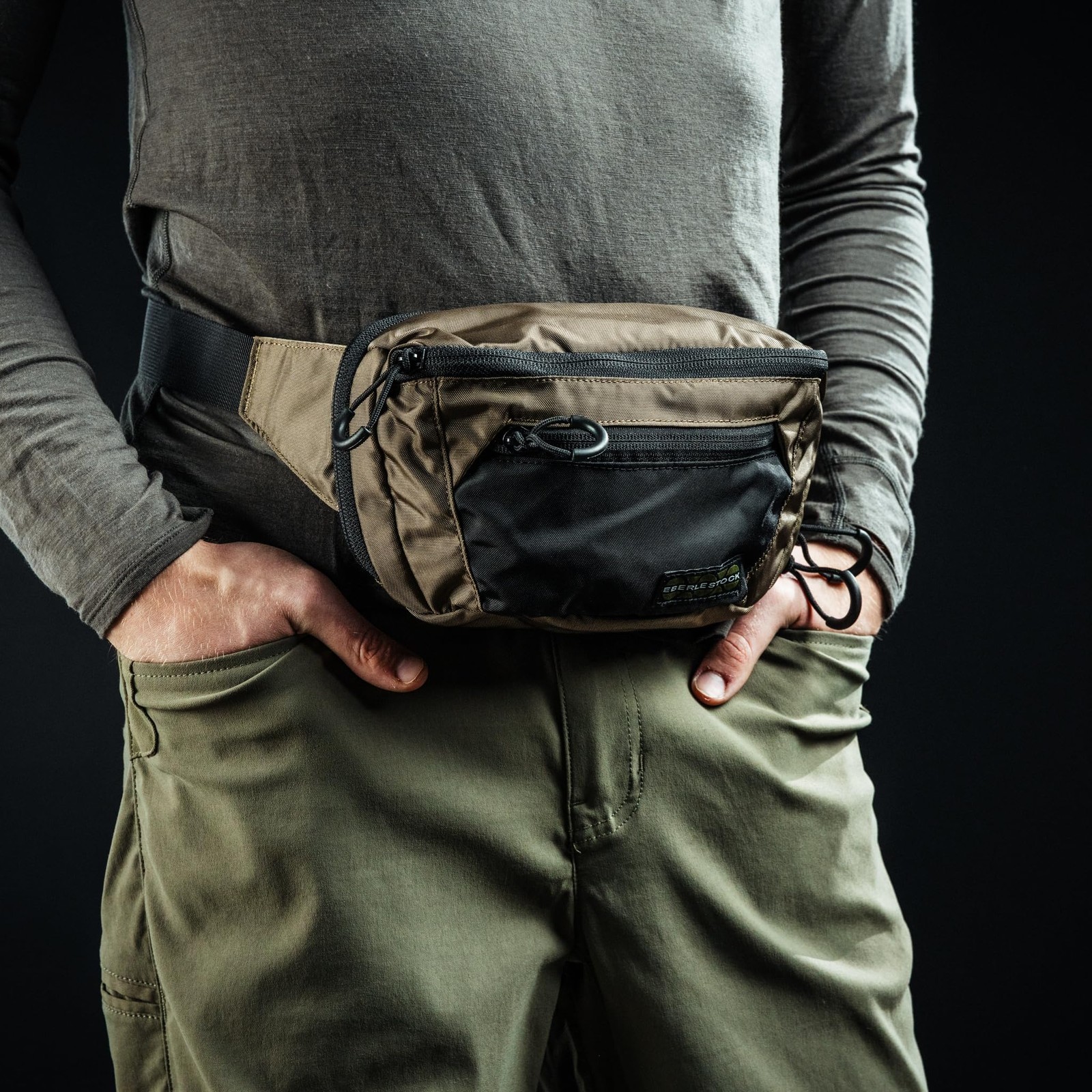 Bando Bag – Tactical Men’s Fanny Pack w/Adjustable Waist Belt, Zippered Pocke…