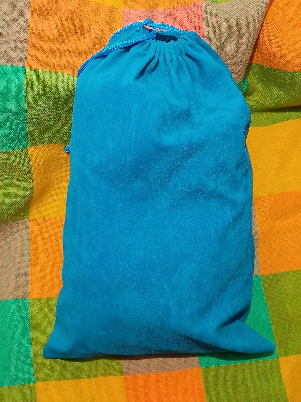 BACKWOODS CARRY BAG WITH STRING OPENING SECURE BLUE SUEDE CARRY ALL YOUR S GEAR