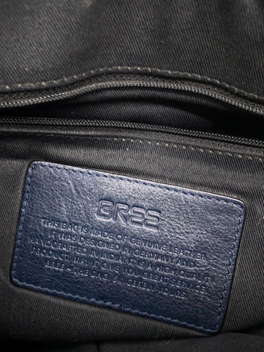 BREE Shoulder Bag Leather Black Solid Color