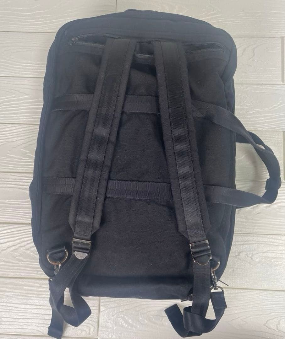 Authentic Porter 3Way Clip Briefcase Business Bag Black 48cm Damage