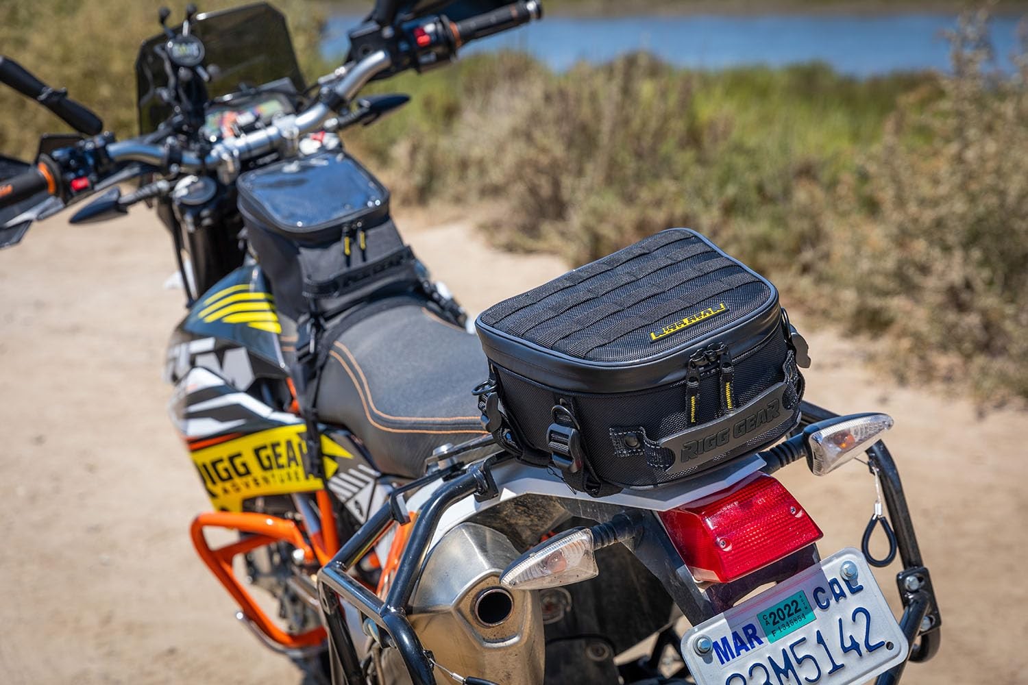 Nelson-Rigg Trails End Lite Motorcycle Tail Bag for Easy Packing