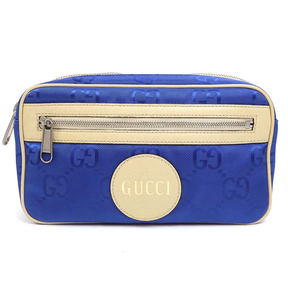 Gucci Off The Grid Belt Bag Blue Crossbody Sling Shoulder Bag