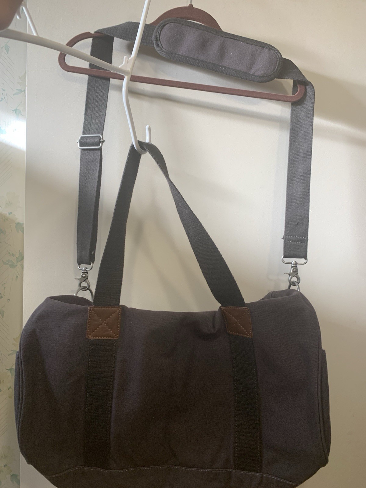 Alternative canvas duf bag gray durable Father Day Gift