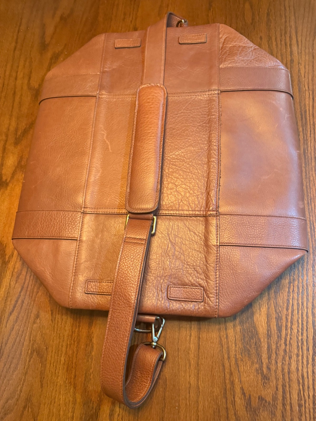 Tecovas Leather Weekender Duffle Bag Carry On Travel