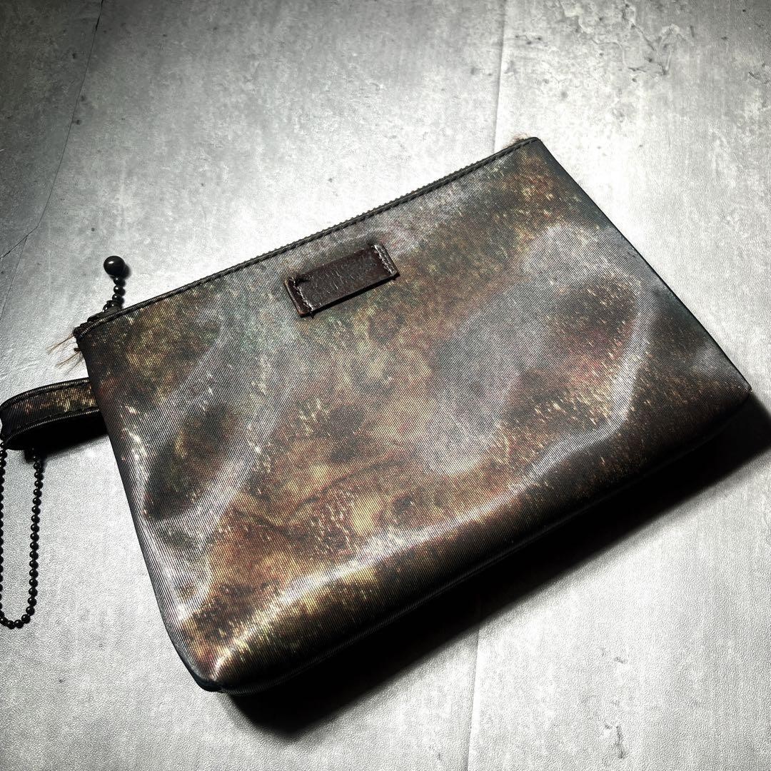Jean Paul GAULTIER V cyber pouch Used item For Men Free shipping No accessories