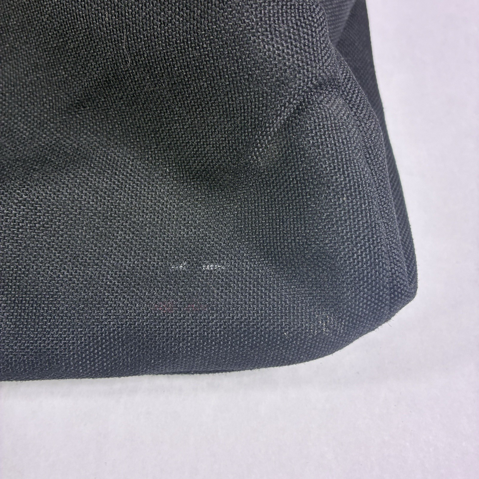 Eddie Bauer Black Duffle Bag Shoulder Strap Carry On Double Handle 100% Nylon