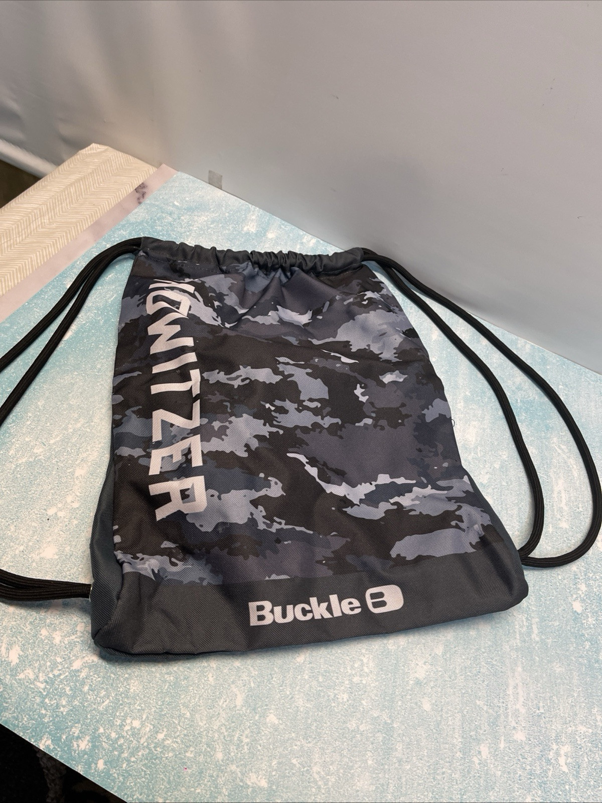 Mens Buckle Howitzer Drawstring Bag For Shoes Gym Clothes Beach
