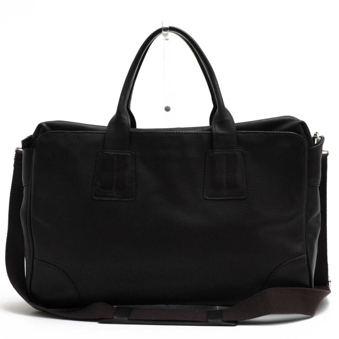 Bill Amberg Bag Briefcase Business Men Leather Dark Brown
