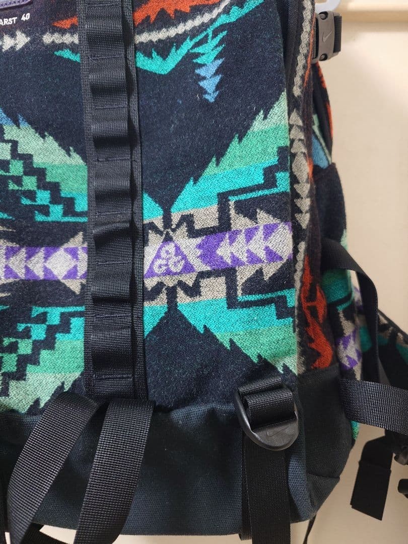 Vintage Rare Nike ACG Pendleton Collaboration Backpack Karst40
