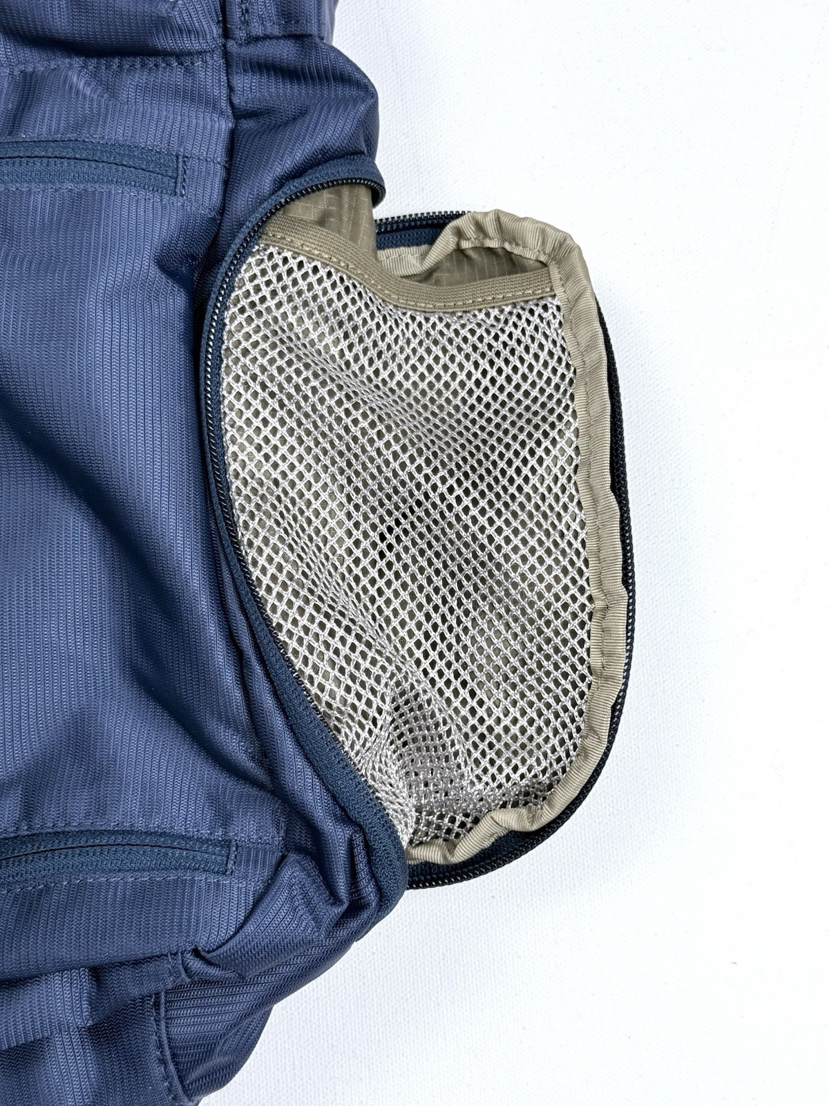 eBags EB2108A Blue Messenger Shoulder Bag Multiple Pockets