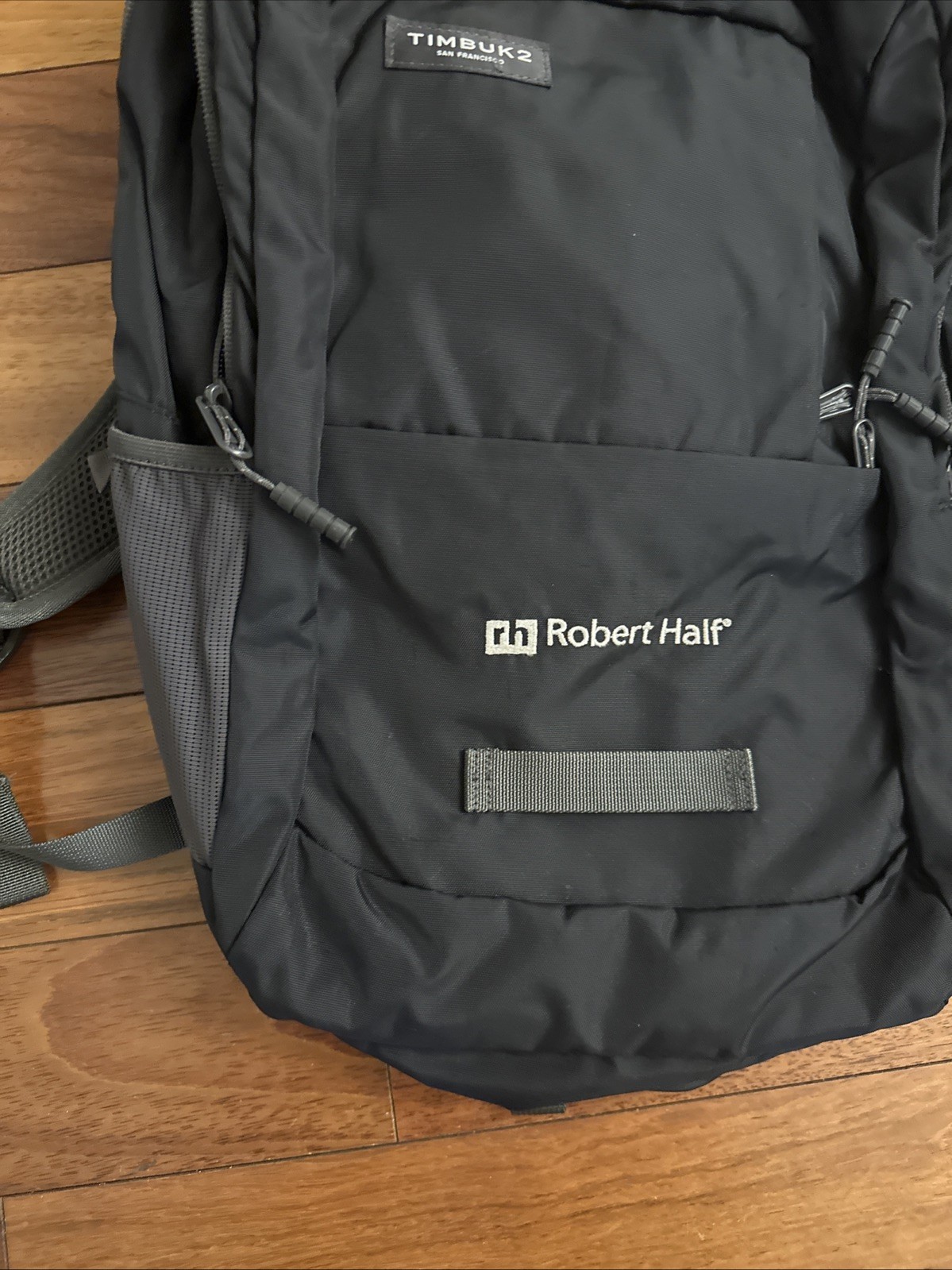 Timbuk2 Parkside Robert Half Employee Issued Black Backpack