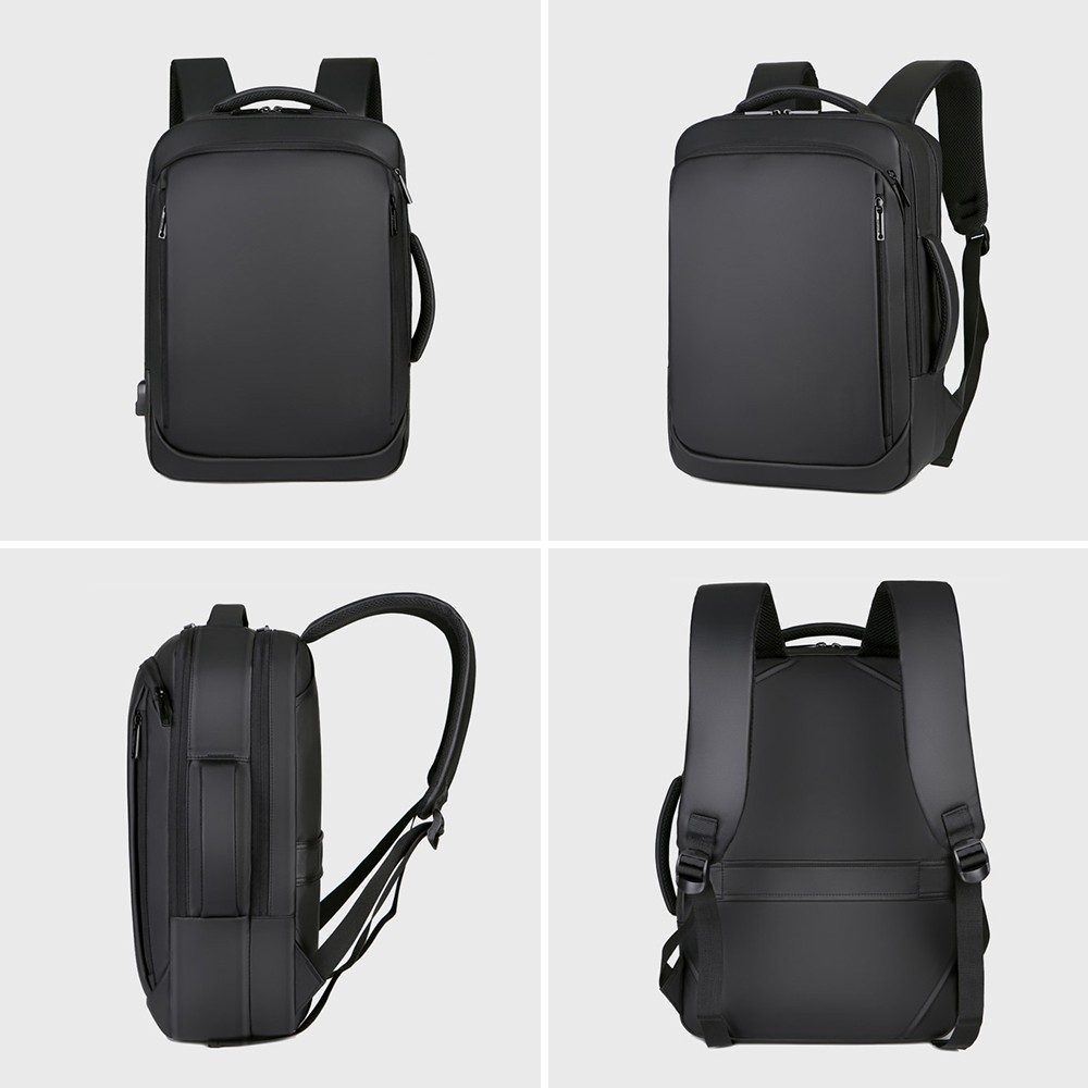 Lightweight Casual Laptop Backpack Business Travel Bag with USB Charging Port US