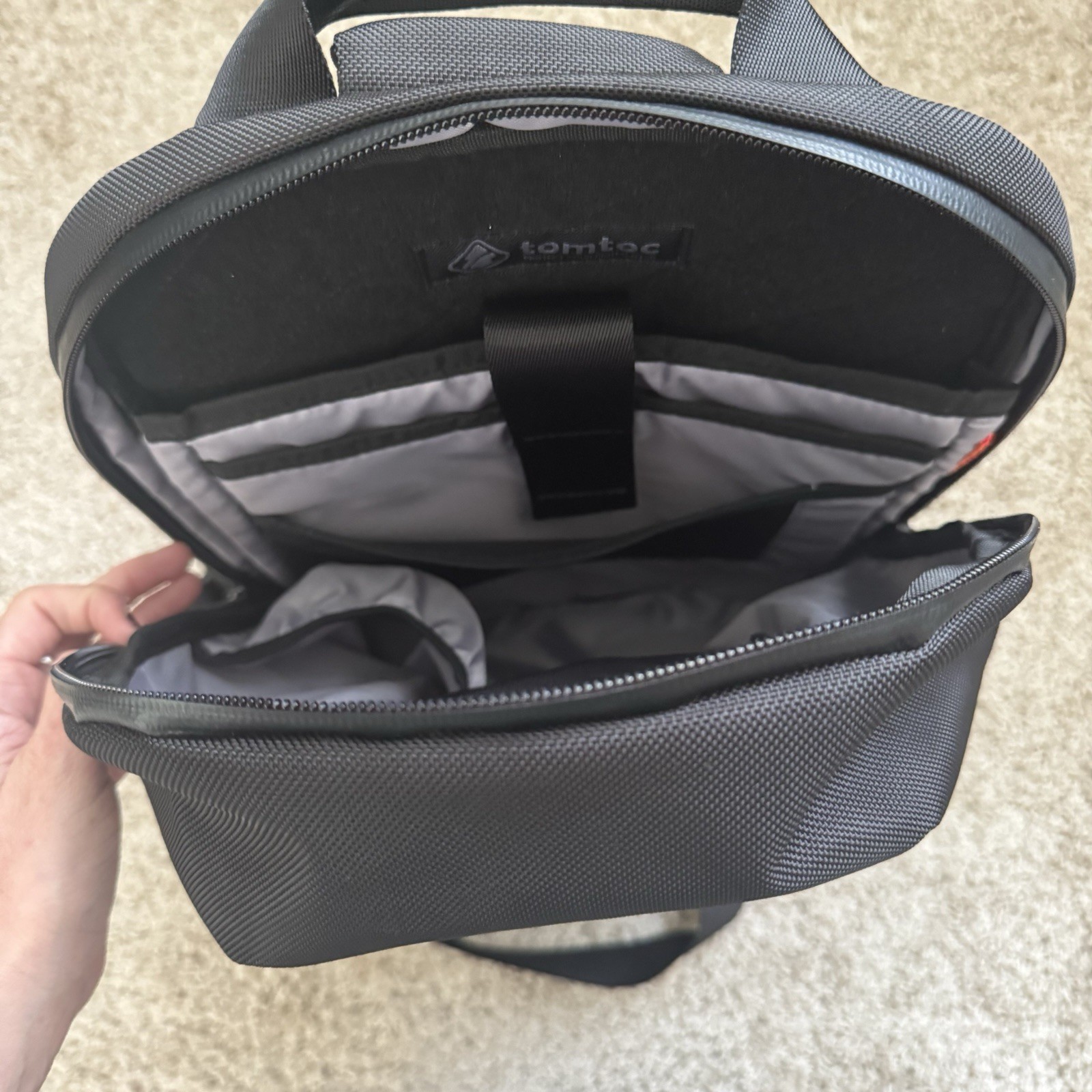 Tomtoc Sling Bag Crossbody Backpack