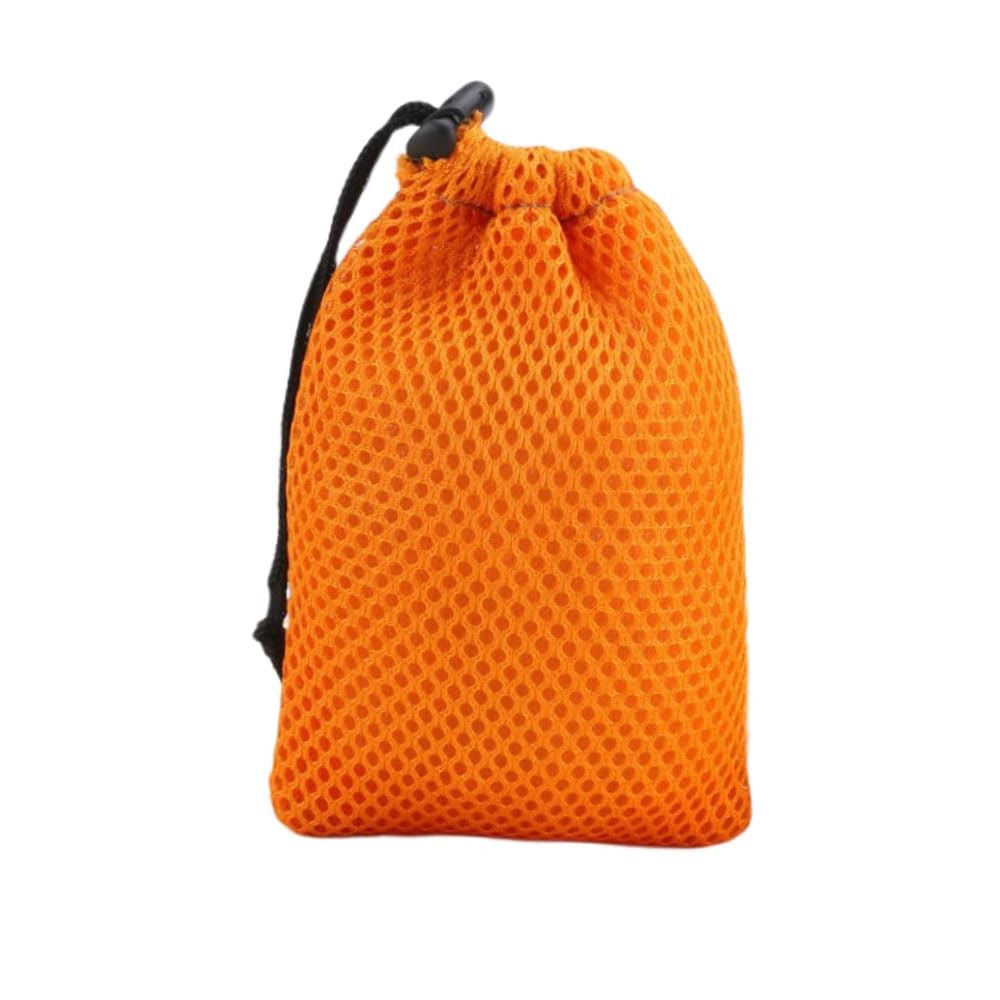 Nylon Mesh Drawstring Bag, 5.9 x 4 Inch Small Storage Pouch String Bags for M…