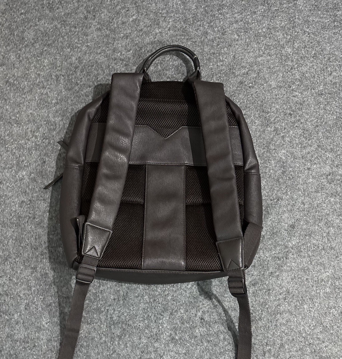 Ted Baker Backpack Esentle Stripe-Design Faux-Leather Backpack