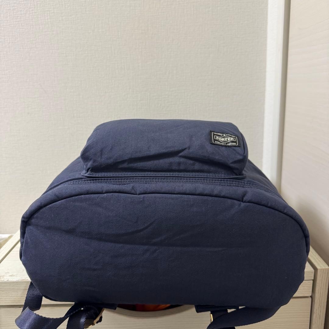 Authentic Porter Yoshida Kaban DRAFT Backpack Navy 14 x 8 x 6 inches, Excellent