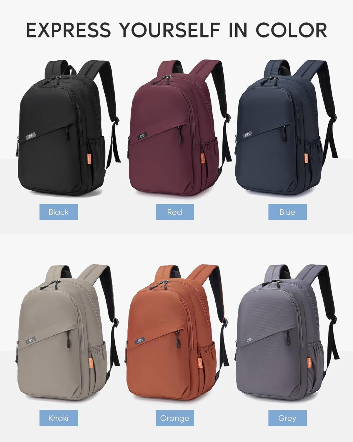 40X30X15Cm Personal Item Bag Lightweight Foldable Travel Backpack Carry on Fligh
