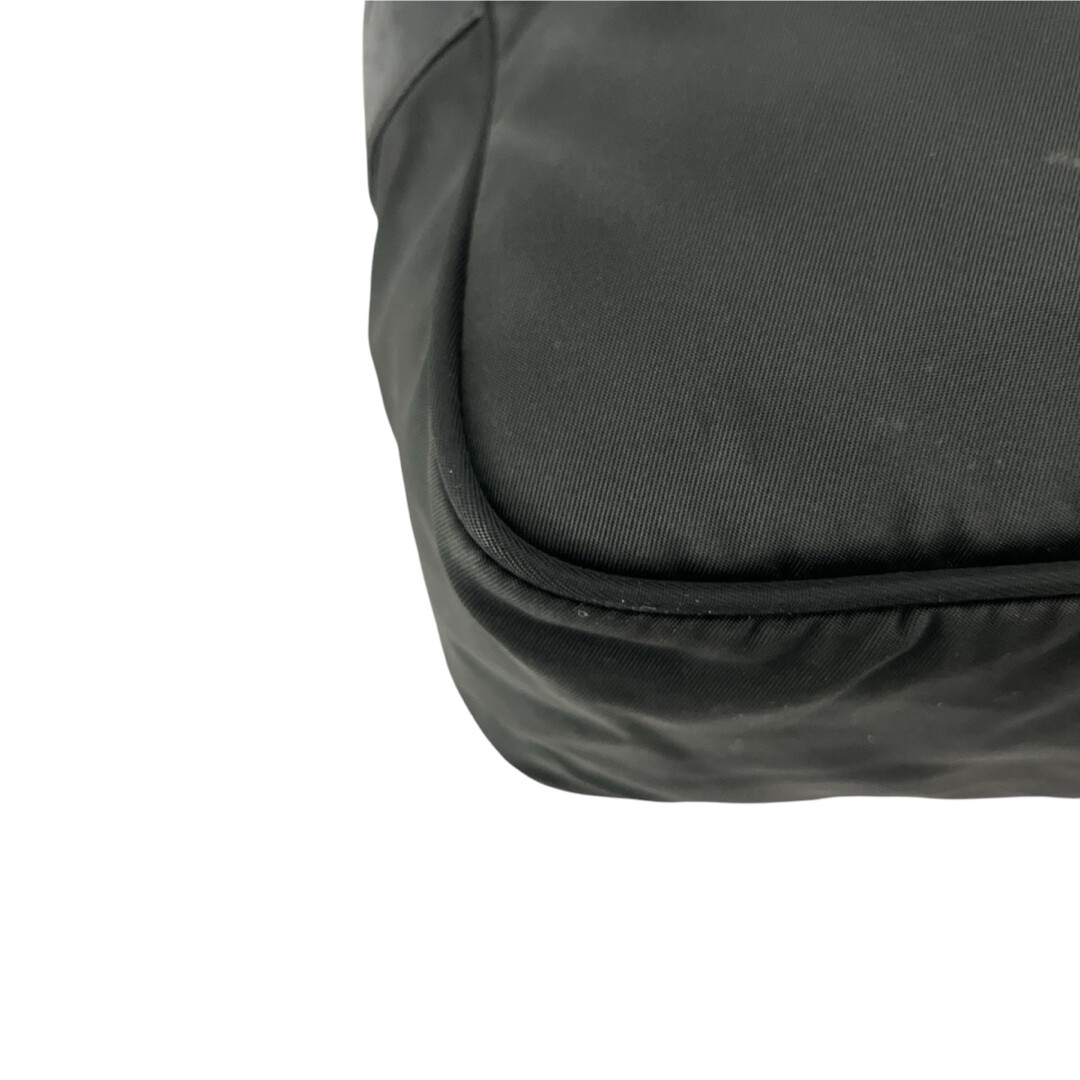 Prada Shoulder Bag Black Triangle Logo Camera Bag Tesuto Nylon Men’s From Japan