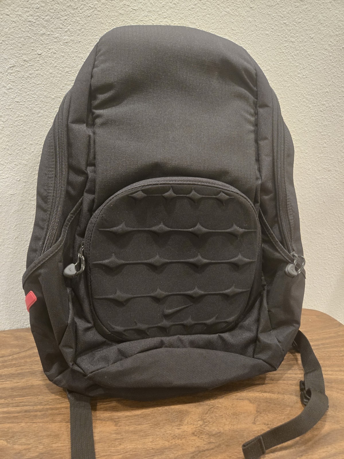 Rare Hard To Find NIKE BIOKNX, HARD SHELL Black, Motorcycle Back Pack