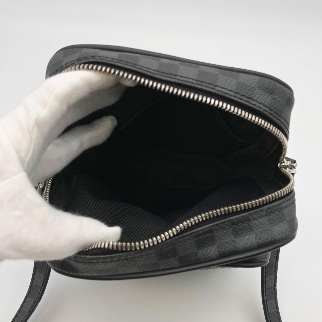 LOUIS VUITTON Amazon Damier Graphite Christopher Nemeth Shoulder Bag N48239