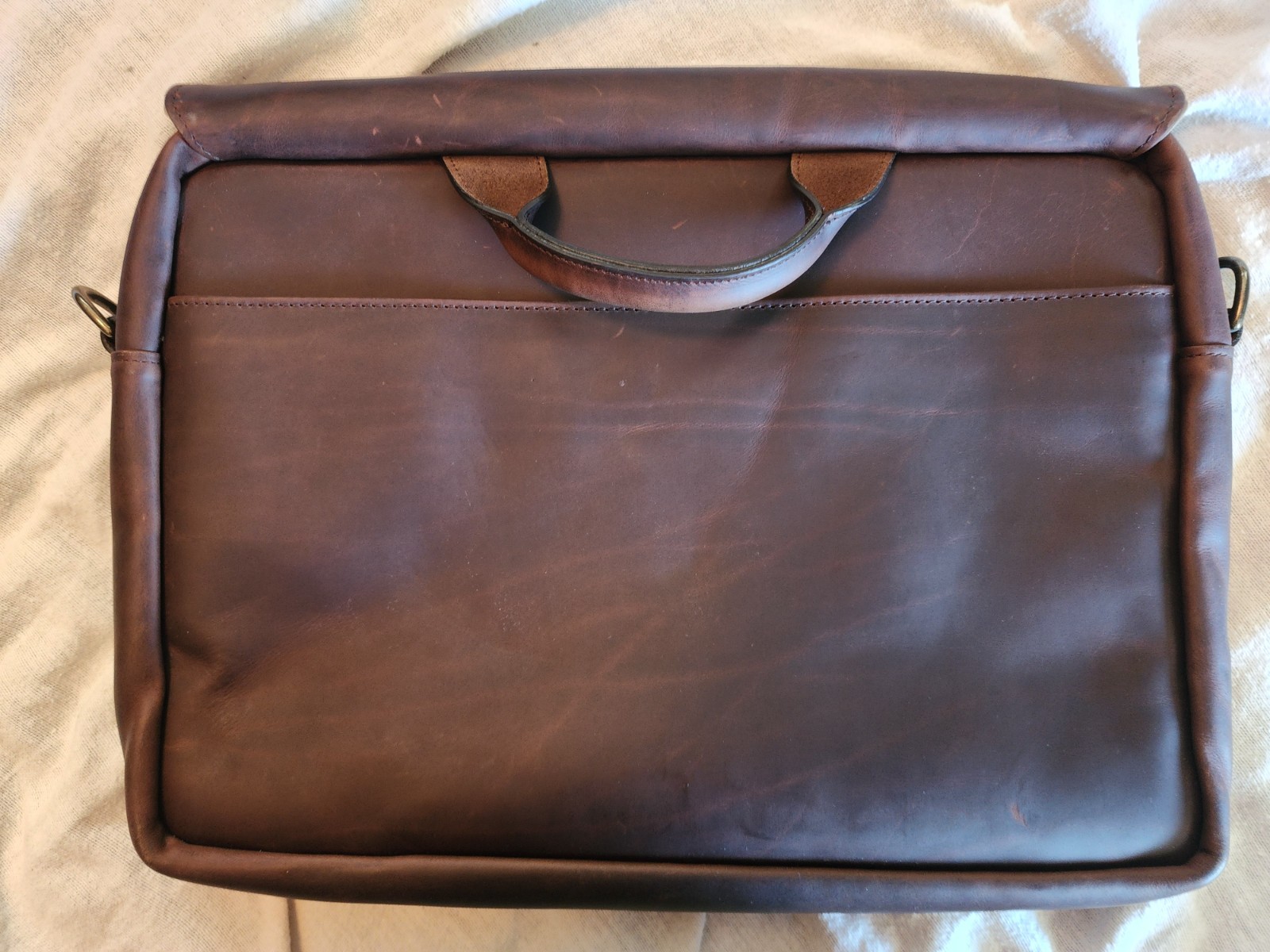 Nutsac Leather Briefcase Jones 15