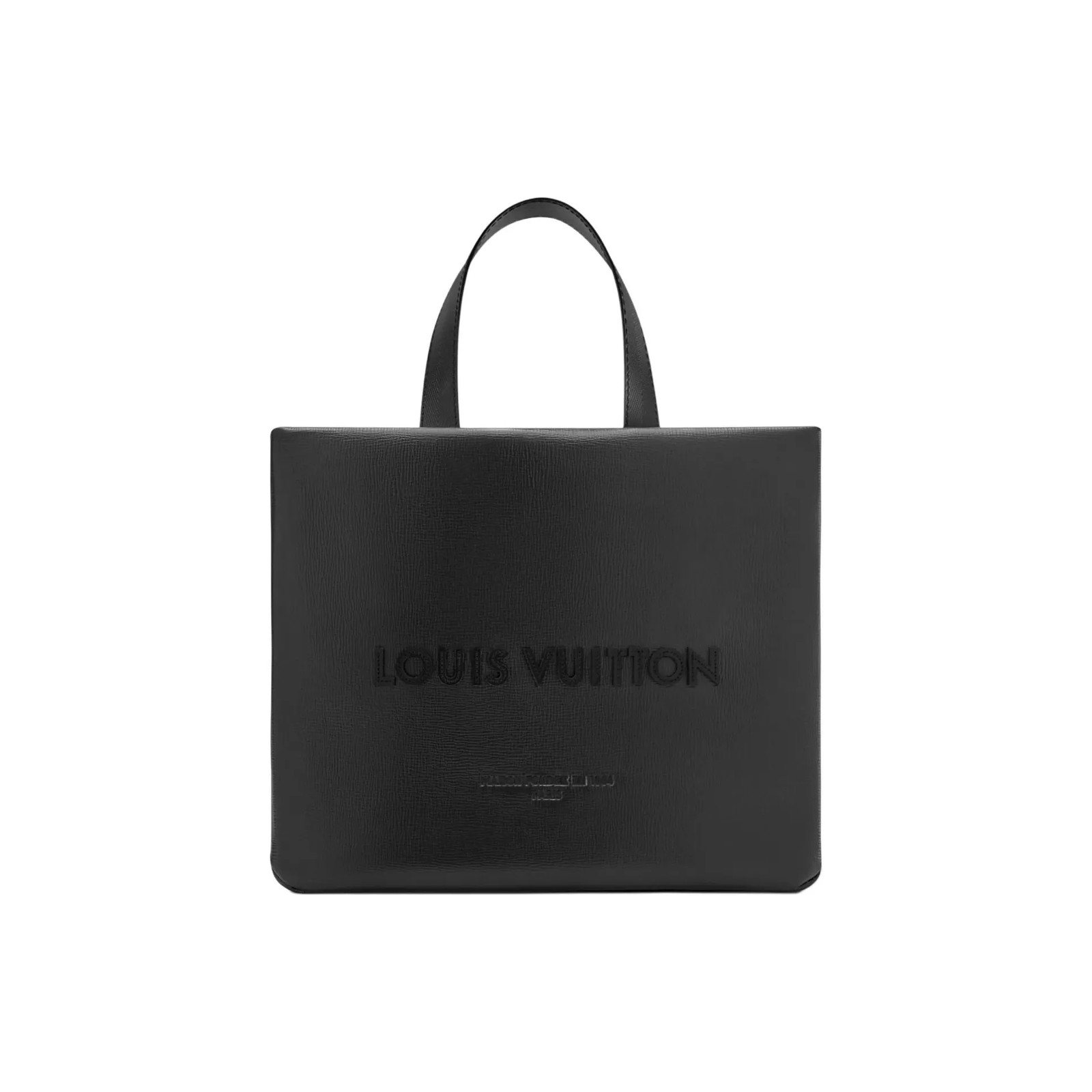 LOUIS VUITTON MINI SHOPPER TOTE SS26 Leather Mini Men’s Black 10.2*3.9*7.9 in