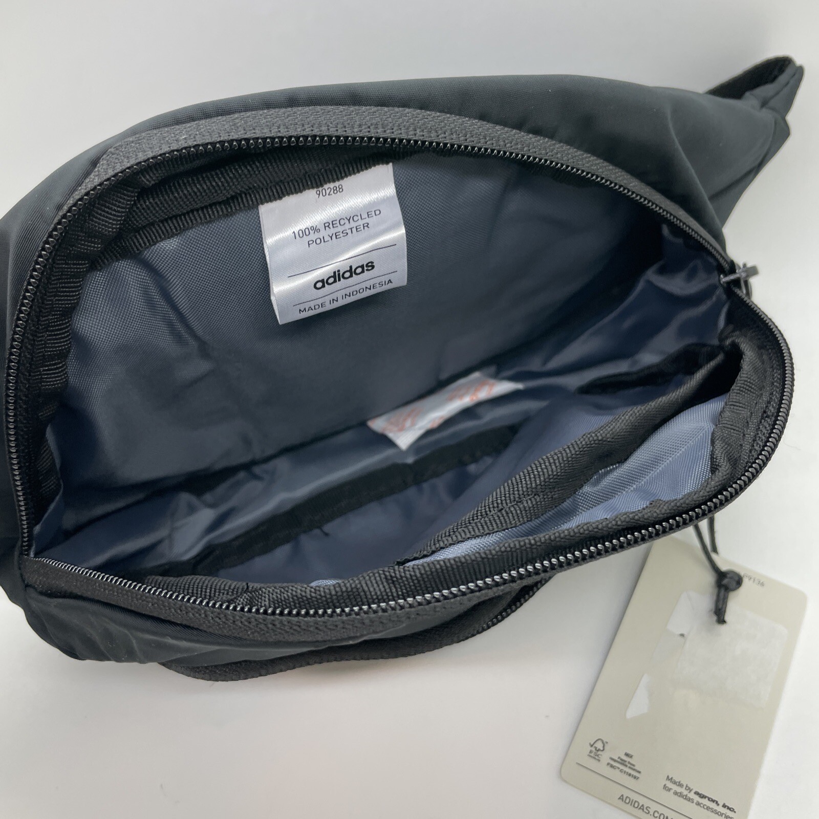ADIDAS CORE WAIST FANNY PACK CROSS BODY SLING EDC BAG BLACK UNISEX – NWT