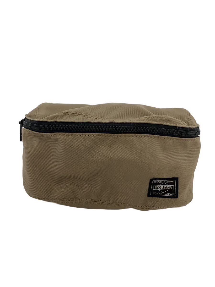 PORTER ROUND Waist Bag 808 06863 Khaki