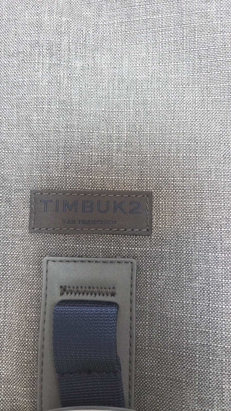 Timbuk2 Command Messenger Grey Laptop Bag / Organizer New W Tags