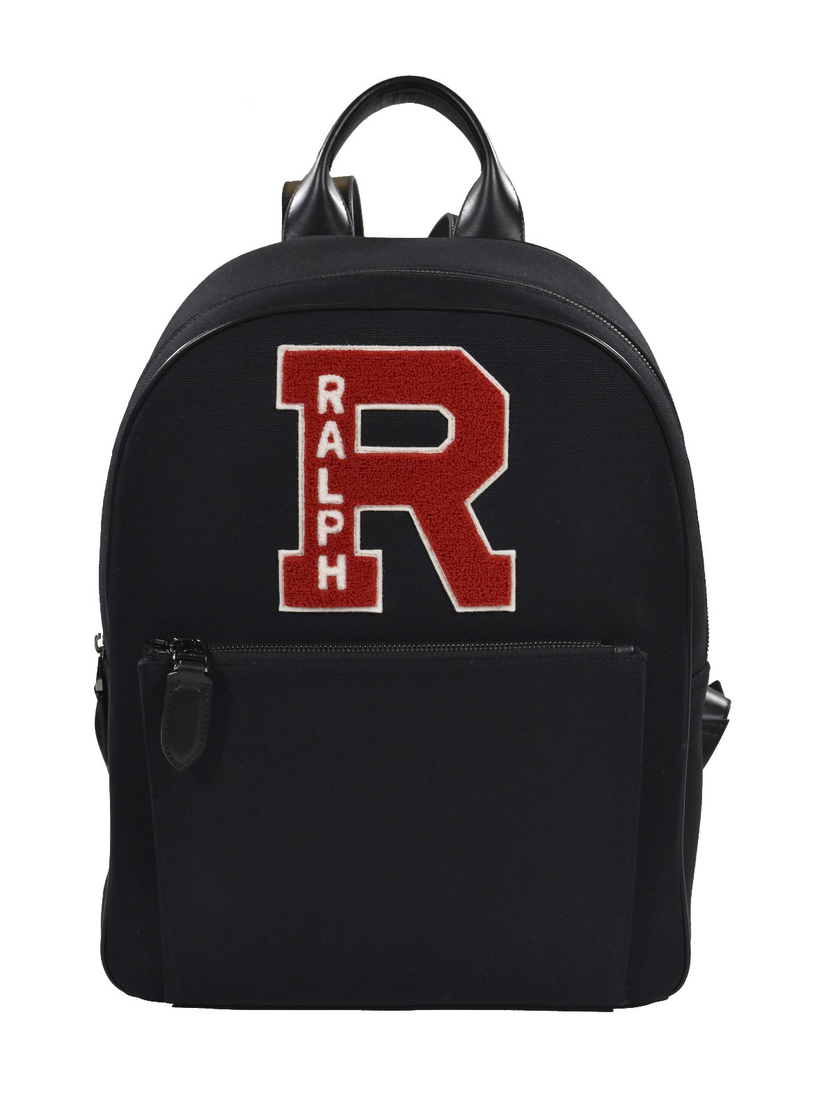 Ralph Lauren Purple Label Chenille Patch Varsity Backpack Shoulder Bag New $995