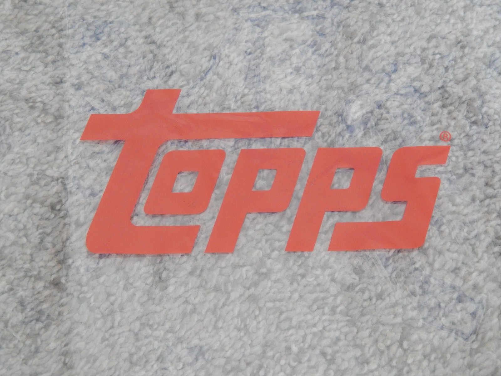 TOPPS CARDS CLEAR DRAWSTRING BACKPACK BAG TOTE ECO FRIENDLY REUSABLE 12 X 11