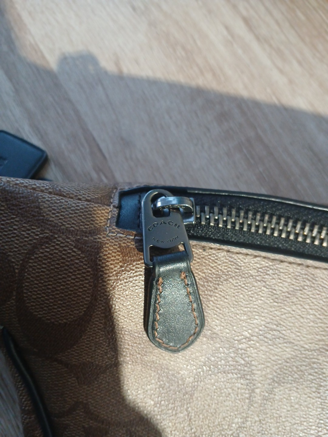 Coach Grade Belt In Signature Canvas With Varsity Stripe. A10