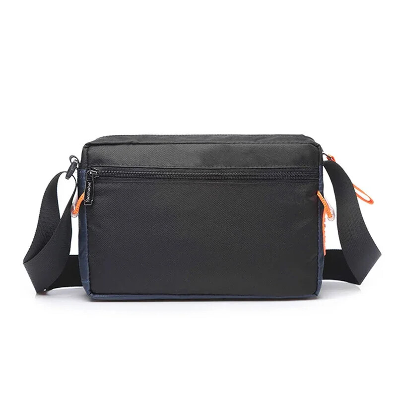 Waterproof Men Bag Single Shoulder Bag Nylon Satchel Crossbody Bag Handbag