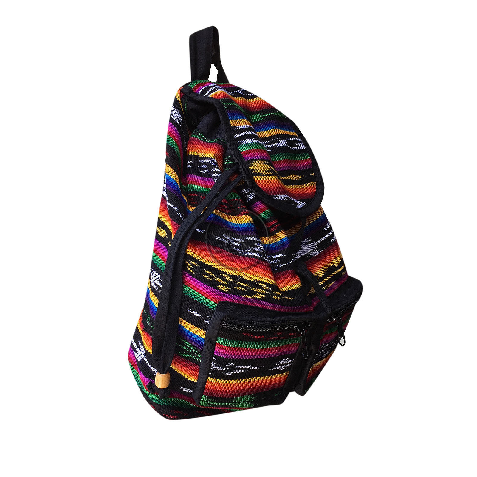 Backpack Sufer Reggae Rasta Hawaii Sack Tote Bag Hippie Irie Jamaica Marley 17″